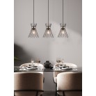 ROD Κρεμαστό Φωτιστικό RL Lighting R31533080 μαύρο χρυσό τρίφωτο ROD Κρεμαστό Φωτιστικό RL Lighting R31533080 μαύρο χρυσό τρίφωτο