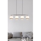 DAVOS Κρεμαστό Φωτιστικό RL Lighting R31554006 χρωμέ υφασμάτινο DAVOS Κρεμαστό Φωτιστικό RL Lighting R31554006 χρωμέ υφασμάτινο
