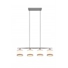 DAVOS Κρεμαστό Φωτιστικό RL Lighting R31554006 χρωμέ υφασμάτινο DAVOS Κρεμαστό Φωτιστικό RL Lighting R31554006 χρωμέ υφασμάτινο
