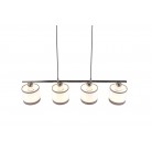 DAVOS Κρεμαστό Φωτιστικό RL Lighting R31554006 χρωμέ υφασμάτινο DAVOS Κρεμαστό Φωτιστικό RL Lighting R31554006 χρωμέ υφασμάτινο