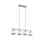 DAVOS Κρεμαστό Φωτιστικό RL Lighting R31554006 χρωμέ υφασμάτινο DAVOS Κρεμαστό Φωτιστικό RL Lighting R31554006 χρωμέ υφασμάτινο