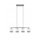 DAVOS Κρεμαστό Φωτιστικό RL Lighting R31554006 χρωμέ υφασμάτινο DAVOS Κρεμαστό Φωτιστικό RL Lighting R31554006 χρωμέ υφασμάτινο