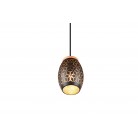 BIDAR Κρεμαστό Φωτιστικό RL Lighting R31571080 μαύρο χρυσό BIDAR Κρεμαστό Φωτιστικό RL Lighting R31571080 μαύρο χρυσό