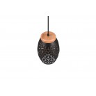 BIDAR Κρεμαστό Φωτιστικό RL Lighting R31571080 μαύρο χρυσό BIDAR Κρεμαστό Φωτιστικό RL Lighting R31571080 μαύρο χρυσό