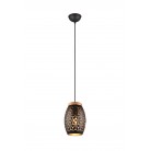 BIDAR Κρεμαστό Φωτιστικό RL Lighting R31571080 μαύρο χρυσό BIDAR Κρεμαστό Φωτιστικό RL Lighting R31571080 μαύρο χρυσό