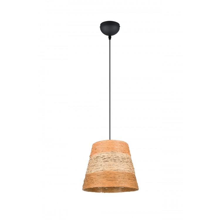 JOELINE Κρεμαστό Φωτιστικό RL Lighting R31731926 paper yarn καφέ JOELINE Κρεμαστό Φωτιστικό RL Lighting R31731926 paper yarn καφέ