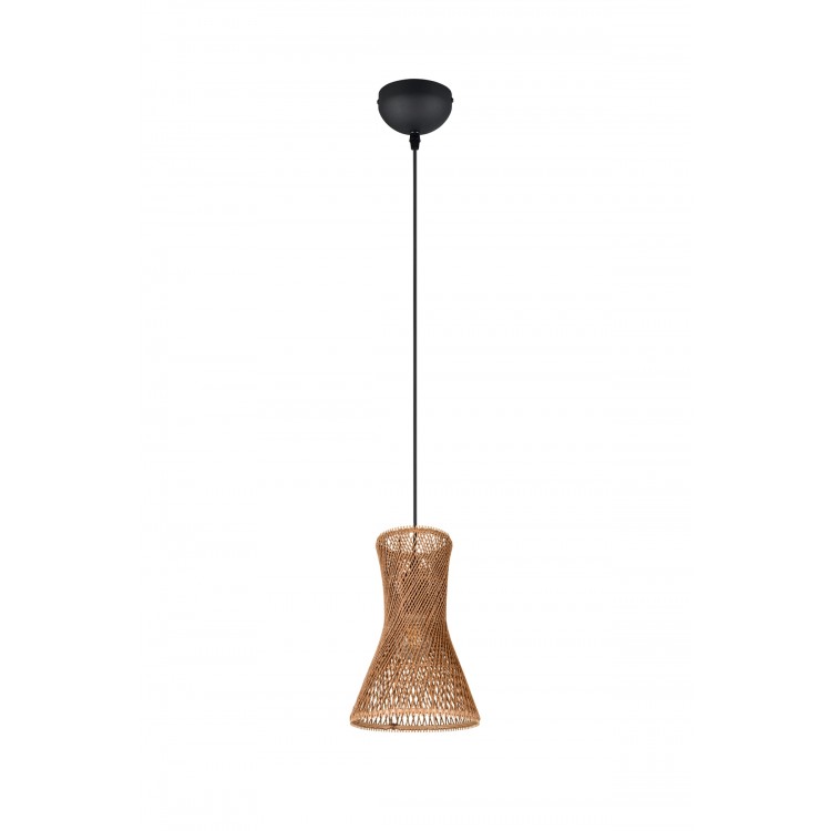 BIJOU Κρεμαστό Φωτιστικό RL Lighting R31831026 μαύρο φυσικό BIJOU Κρεμαστό Φωτιστικό RL Lighting R31831026 μαύρο φυσικό
