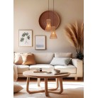 BIJOU Κρεμαστό Φωτιστικό RL Lighting R31831026 μαύρο φυσικό BIJOU Κρεμαστό Φωτιστικό RL Lighting R31831026 μαύρο φυσικό