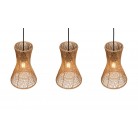 BIJOU Κρεμαστό Φωτιστικό RL Lighting R31833026 φυσικό τρίφωτο BIJOU Κρεμαστό Φωτιστικό RL Lighting R31833026 φυσικό τρίφωτο