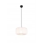 MADELINE Κρεμαστό Φωτιστικό RL Lighting R31971901 λευκό υφασμάτινο