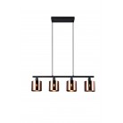 JASON Κρεμαστό Φωτιστικό RL Lighting R36304064 bronze τετράφωτο JASON Κρεμαστό Φωτιστικό RL Lighting R36304064 bronze τετράφωτο
