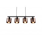 JASON Κρεμαστό Φωτιστικό RL Lighting R36304064 bronze τετράφωτο JASON Κρεμαστό Φωτιστικό RL Lighting R36304064 bronze τετράφωτο