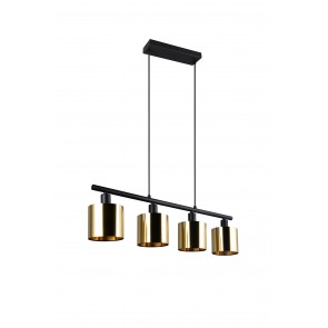 JASON Κρεμαστό Φωτιστικό RL Lighting R36304079 χρυσό τετράφωτο