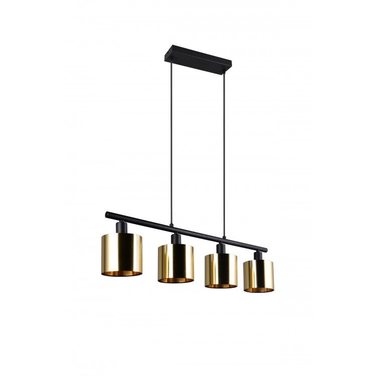 JASON Κρεμαστό Φωτιστικό RL Lighting R36304079 χρυσό τετράφωτο JASON Κρεμαστό Φωτιστικό RL Lighting R36304079 χρυσό τετράφωτο