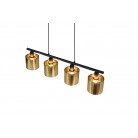 JASON Κρεμαστό Φωτιστικό RL Lighting R36304079 χρυσό τετράφωτο JASON Κρεμαστό Φωτιστικό RL Lighting R36304079 χρυσό τετράφωτο