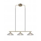 ELUNA Κρεμαστό Φωτιστικό RL Lighting R36523004 διάφανο τρίφωτο ELUNA Κρεμαστό Φωτιστικό RL Lighting R36523004 διάφανο τρίφωτο