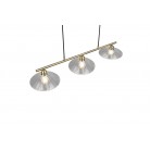 ELUNA Κρεμαστό Φωτιστικό RL Lighting R36523004 διάφανο τρίφωτο ELUNA Κρεμαστό Φωτιστικό RL Lighting R36523004 διάφανο τρίφωτο