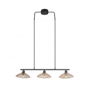 ELUNA Κρεμαστό Φωτιστικό RL Lighting R36523032 amber τρίφωτο