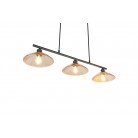 ELUNA Κρεμαστό Φωτιστικό RL Lighting R36523032 amber τρίφωτο