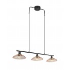 ELUNA Κρεμαστό Φωτιστικό RL Lighting R36523032 amber τρίφωτο