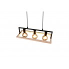 BANO Κρεμαστό Φωτιστικό RL Lighting R36693032 ξύλινο τρίφωτο BANO Κρεμαστό Φωτιστικό RL Lighting R36693032 ξύλινο τρίφωτο