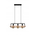 BANO Κρεμαστό Φωτιστικό RL Lighting R36693032 ξύλινο τρίφωτο BANO Κρεμαστό Φωτιστικό RL Lighting R36693032 ξύλινο τρίφωτο