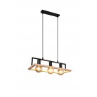 BANO Κρεμαστό Φωτιστικό RL Lighting R36693032 ξύλινο τρίφωτο BANO Κρεμαστό Φωτιστικό RL Lighting R36693032 ξύλινο τρίφωτο