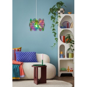 IRIDE Κρεμαστό Φωτιστικό RL Lighting R36711053 ιριδίζον χρωμέ