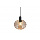 ELVEZIA Κρεμαστό Φωτιστικό RL Lighting R36771013 amber γυάλινο ELVEZIA Κρεμαστό Φωτιστικό RL Lighting R36771013 amber γυάλινο