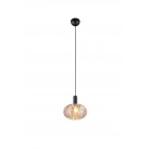 ELVEZIA Κρεμαστό Φωτιστικό RL Lighting R36771013 amber γυάλινο ELVEZIA Κρεμαστό Φωτιστικό RL Lighting R36771013 amber γυάλινο