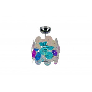 IRIDE Φωτιστικό Οροφής RL Lighting R66711053 ιριδίζον χρωμέ