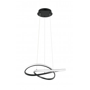 MANSA Κρεμαστό Φωτιστικό LED RL Lighting R33111132 μαύρο κυκλικό