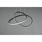MANSA Κρεμαστό Φωτιστικό LED RL Lighting R33111132 μαύρο κυκλικό MANSA Κρεμαστό Φωτιστικό LED RL Lighting R33111132 μαύρο κυκλικό