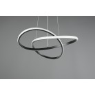 MANSA Κρεμαστό Φωτιστικό LED RL Lighting R33111132 μαύρο κυκλικό MANSA Κρεμαστό Φωτιστικό LED RL Lighting R33111132 μαύρο κυκλικό