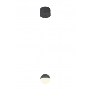 SENTA Κρεμαστό Φωτιστικό LED RL Lighting R33551142 ανθρακί μονόφωτο