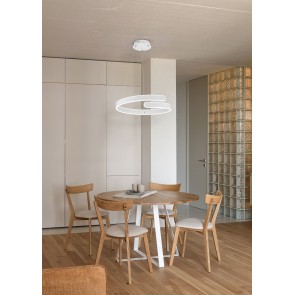 PARMA Κρεμαστό Φωτιστικό LED RL Lighting R37071106 χρωμέ κυκλικό