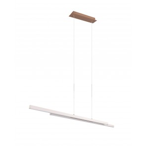 ODIO Κρεμαστό Φωτιστικό LED RL Lighting R37882176 γκρι μπάρα