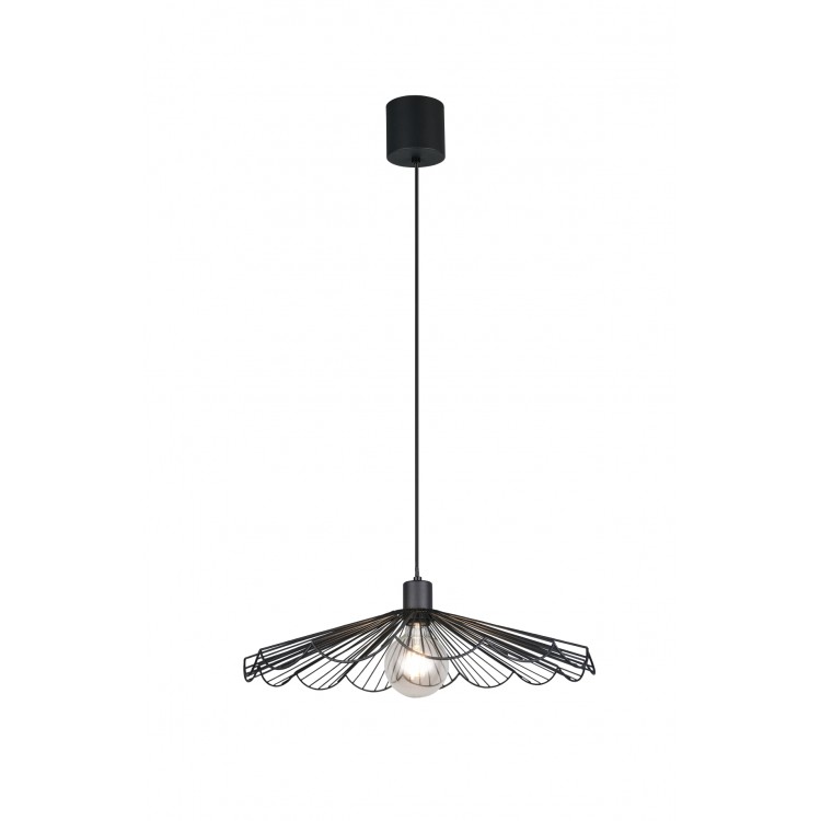 MARGARITA Κρεμαστό φωτιστικό  REALITY LIGHTING R36431032 - μαύρο Ø 50cm