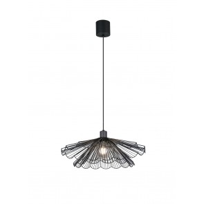 MARGARITA Κρεμαστό φωτιστικό  REALITY LIGHTING R36431532 - μαύρο Ø 50cm