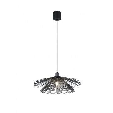MARGARITA Κρεμαστό φωτιστικό  REALITY LIGHTING R36431532 - μαύρο Ø 50cm