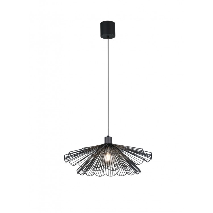 MARGARITA Κρεμαστό φωτιστικό  REALITY LIGHTING R36431532 - μαύρο Ø 50cm