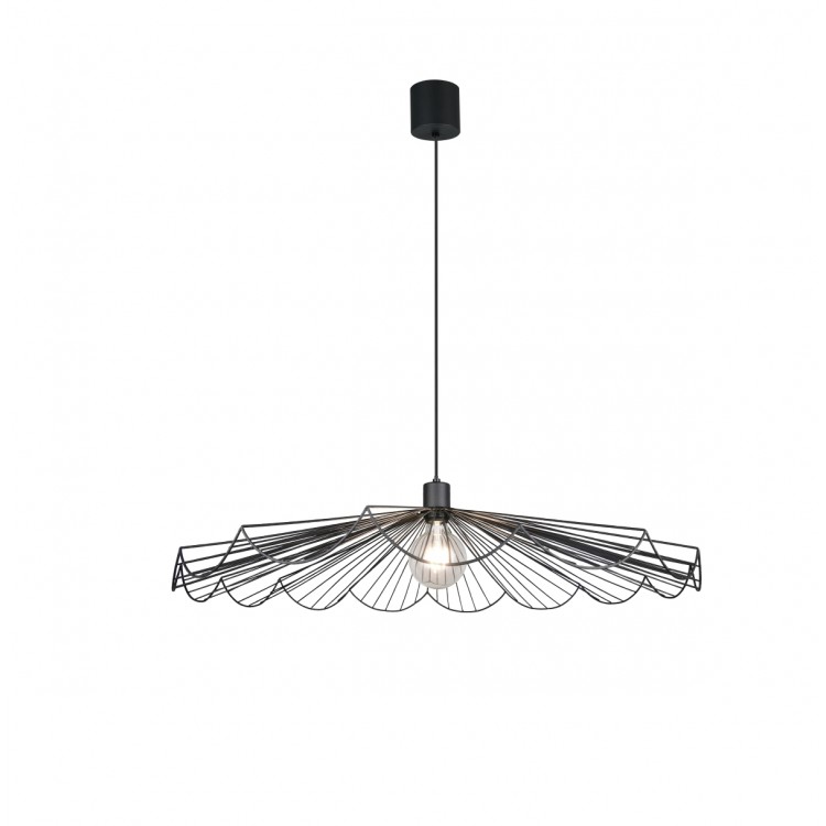 MARGARITA Κρεμαστό φωτιστικό  REALITY LIGHTING R36431932 - μαύρο Ø 80cm