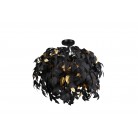 LEAVY Φωτιστικό Οροφής REALITY LIGHTING R60463032 Μαύρο