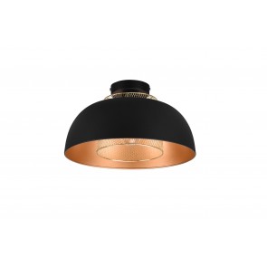 PUNCH Φωτιστικό Οροφής REALITY LIGHTING R60811032 Μαύρο