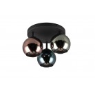SHELDON Φωτιστικό Οροφής REALITY LIGHTING R61303017 Πολύχρωμο Γυάλινο SHELDON Φωτιστικό Οροφής REALITY LIGHTING R61303017 Πολύχρωμο Γυάλινο