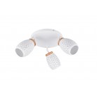 BIDAR Φωτιστικό Οροφής REALITY LIGHTING R61573331 Λευκό Ξύλινο BIDAR Φωτιστικό Οροφής REALITY LIGHTING R61573331 Λευκό Ξύλινο