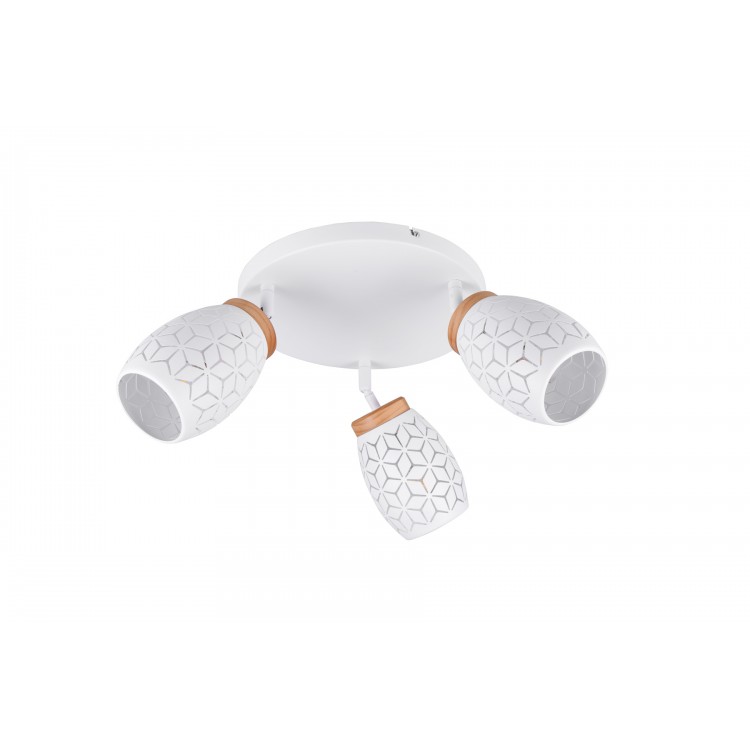 BIDAR Φωτιστικό Οροφής REALITY LIGHTING R61573331 Λευκό Ξύλινο BIDAR Φωτιστικό Οροφής REALITY LIGHTING R61573331 Λευκό Ξύλινο