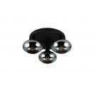 DIVINA Φωτιστικό Οροφής REALITY LIGHTING R66643054 Smoke Γυάλινο DIVINA Φωτιστικό Οροφής REALITY LIGHTING R66643054 Smoke Γυάλινο