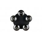 DIVINA Φωτιστικό Οροφής REALITY LIGHTING R66645054 Smoke Γυάλινο DIVINA Φωτιστικό Οροφής REALITY LIGHTING R66645054 Smoke Γυάλινο