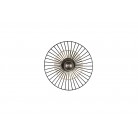 LAURIS Φωτιστικό Οροφής REALITY LIGHTING R66791032 Μαύρο